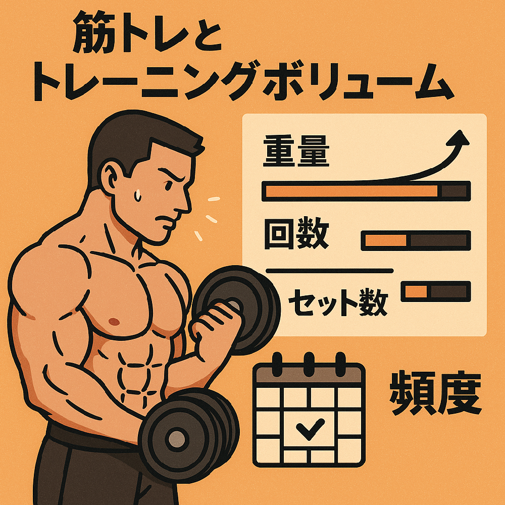 筋肥大とトレーニングボリュームの関係　最新研究が示す効果的セット数とは