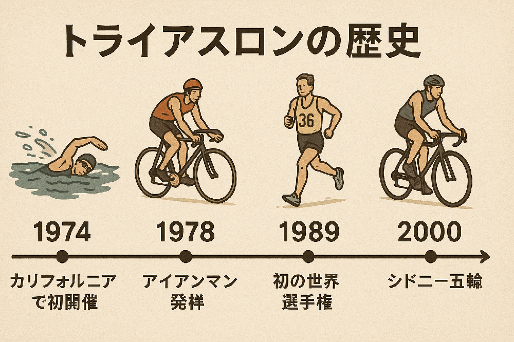 トライアスロンの歴史と魅力を徹底解説：起源から未来展望まで